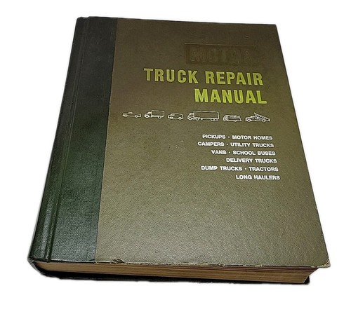 Motor truck repair - repair, manual
