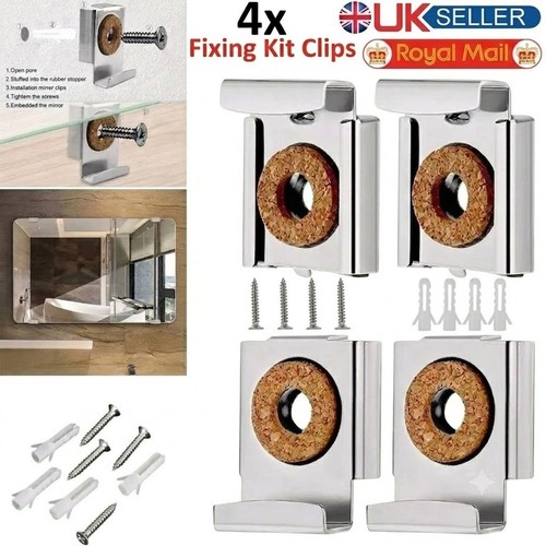 4pcs chrome mirror wall - mirror,