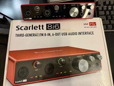 Focusrite Scarlett 8i6 USB Audio Interface 3rd Generation