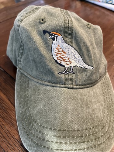 Gambel quail embroidered - quail,