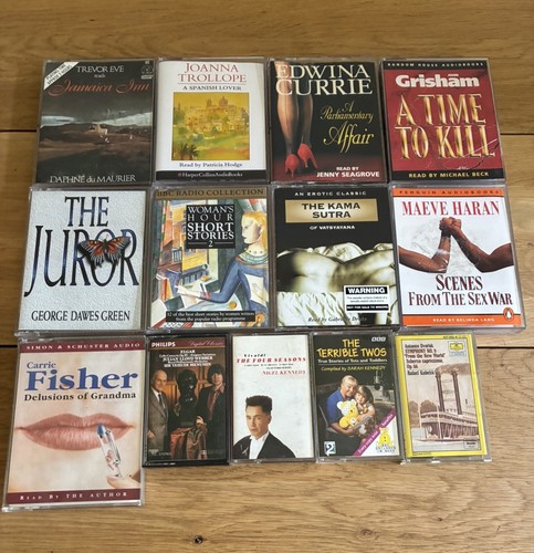 Vintage cassette tapes job lot - vintage,