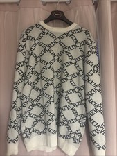 Valentino VLTN Greed Logo Crew