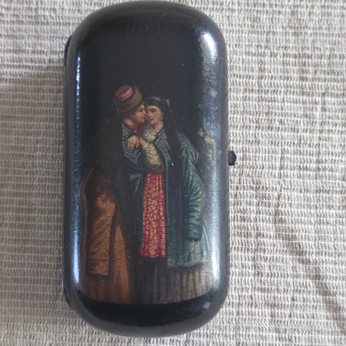 Antique russian lacquer - russian,