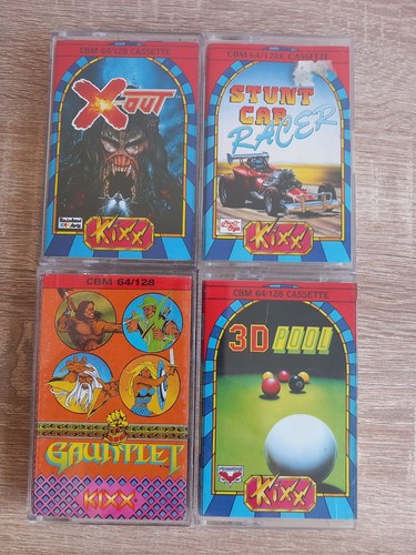 Commodore games c64 kixx - commodore,