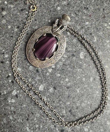 Vntg silver tone miracle - silver,