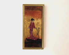 Signed Michel Zeller Gold Leaf
