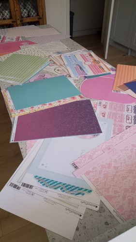 Crafting scrap booking card - crafting,