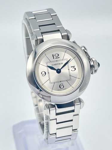 Cartier miss pasha 27mm silver - pasha,