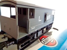 Airfix LMS Grey 20 Ton Brake Van. 54361-9. OO Gauge. Mint Condition.