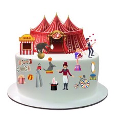 Cake Scene Clipart Circus Big