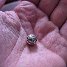 RETIRED Pandora Sterling Silver & CZ Twinkling Night Moon & Stars Clip Charm