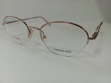 Vintage Pierre Cardin PC8611 stainless steel designer glasses frames