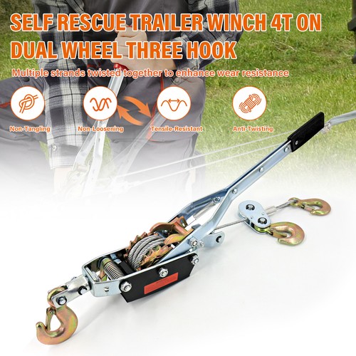 Ton dual gear power puller - dual,