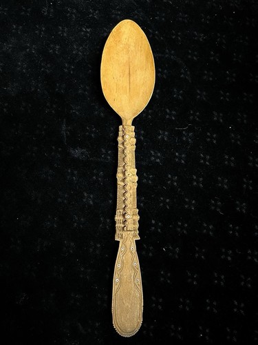 Antique folk art hand - art, hand-carved
