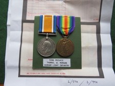 WW1 VICTORY/WAR MEDAL PAIR TO