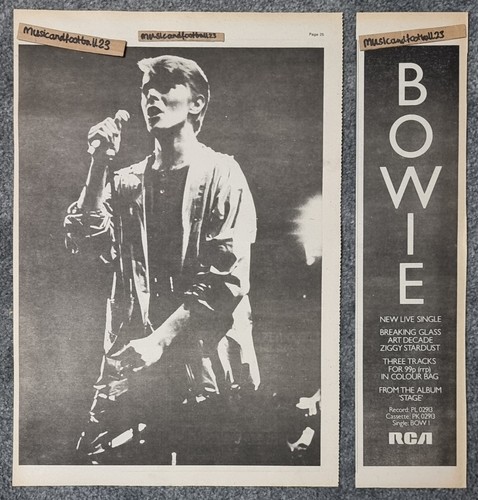 David bowie breaking - bowie, glass