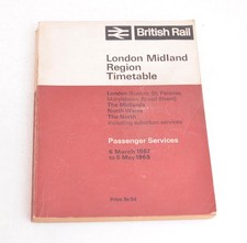 Railway Passenger Timetable BR