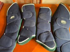 HORSE TRAVEL BOOTS BY SHIRES SIZE MEDIUM LENGTH 28INS AND 19INS