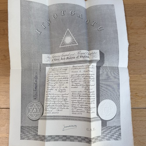 Royal arch chapter - x,