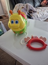 Chad Valley Musical Pull Along Caterpillar Baby Toy