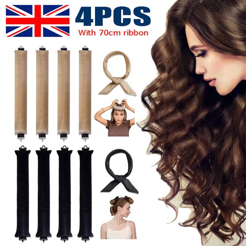 5pcs set heatless hair curler - set,