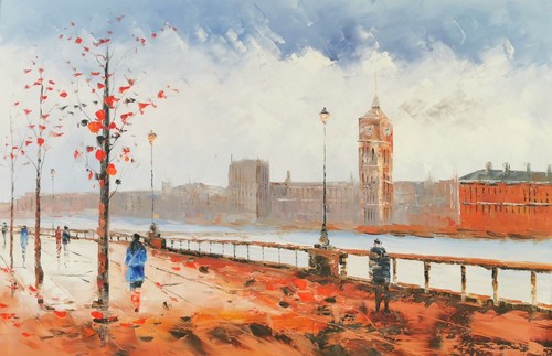 Original extra large painting - large,