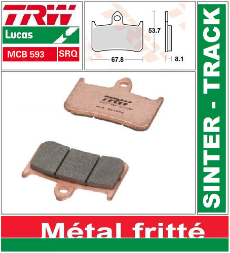 Set front brake - of,
