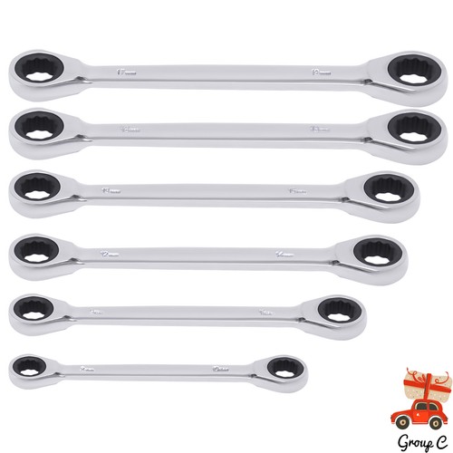 6pcs 19mm flexible ratchet - 8-19mm,