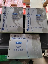 Pcs 2005 ford series van - 3, e-series