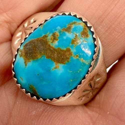 Navajo natural turquoise men - navajo,