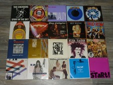 166 x ROCK  PUNK  NEW WAVE METAL PROG 7" SINGLES - ROCK RECORD LOT
