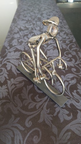 Handmade nuts and bolts metal - nuts,