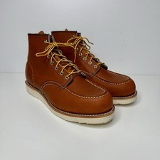 Red Wing Moc Toe Boots 875 Oro