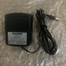 Casio AD-1E 7.5V 400ma 7W 240V 50/60Hz AC DC Adapter Power Supply