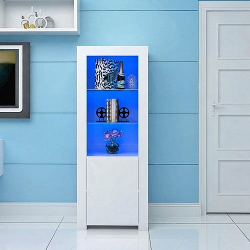 Contemporary tall display - contemporary,