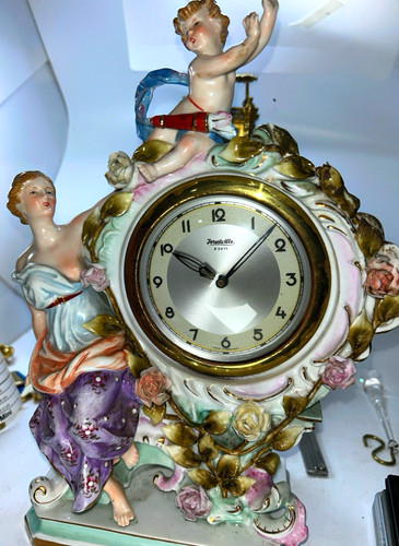 Vintage porcelain flowers - vintage,