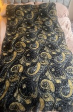 Next Grey Black Gold Paisley