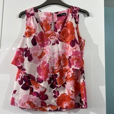 Jane Norman Floral Chiffon Top