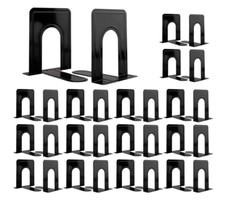 30 Pcs Metal Book Ends for