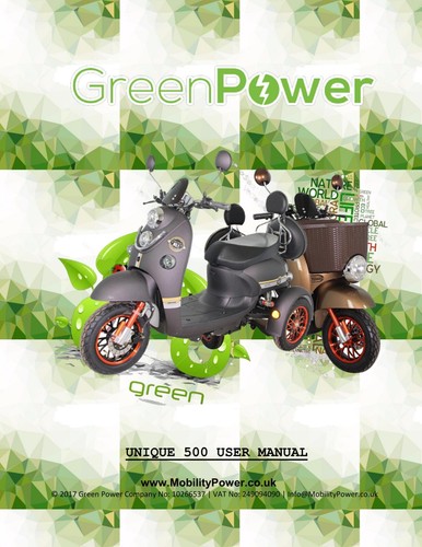 Green power unique 500 - green,
