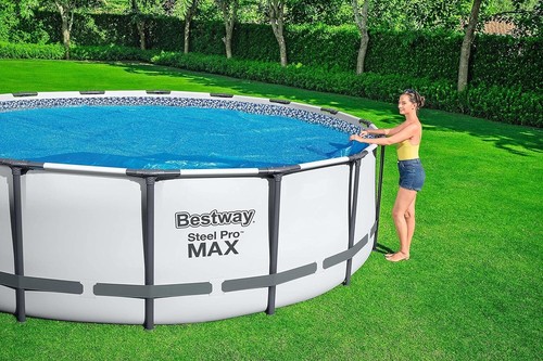 12ft swimming pool cover round - 12ft,