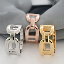 Fashion Scarf Ring Gifts Women Solid Buckle Brooch Clips for Silk Scarves Scarf