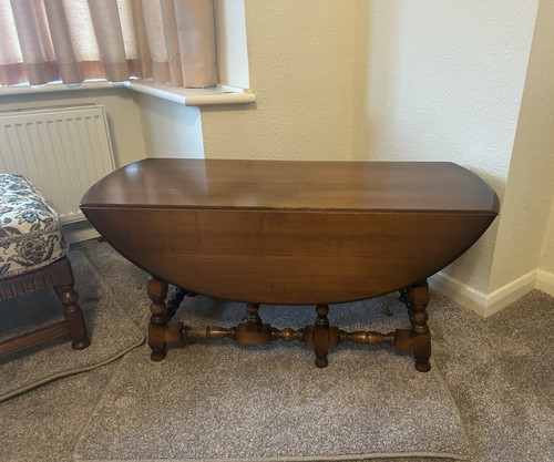1987 ercol brown - 1987, wooden