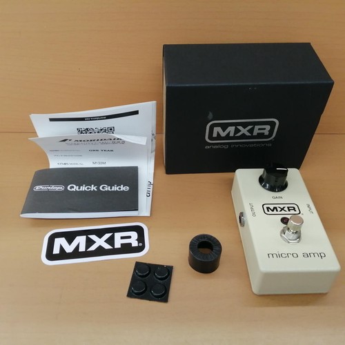 Mxr micro amp effector 434391 - micro,
