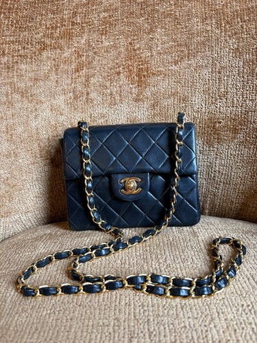 Vintage mini chanel flap - chanel,