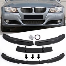 Front Splitter Lip Body kits Gloss Black For BMW 3 Series E90 E91 LCI 2009-2012