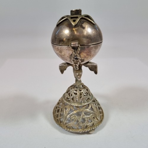 Antique russian silver besamim - antique,