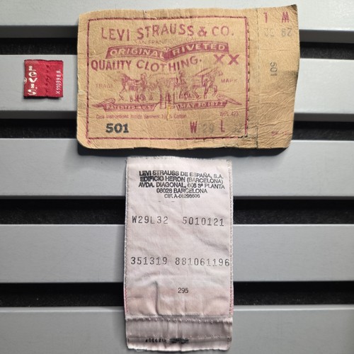 Vintage levi 501 red tab - red, w29