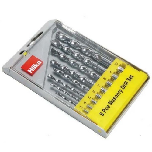 Hilka 8pcs masonry drill - 8pcs, bits