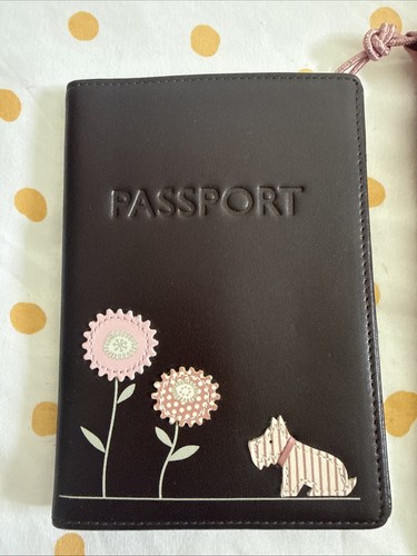 Radley leather passport card - radley,
